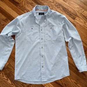 Orvis Men's Long Sleeve Tech Performance Button-Up Shirt Size M, Hiking/Fishing